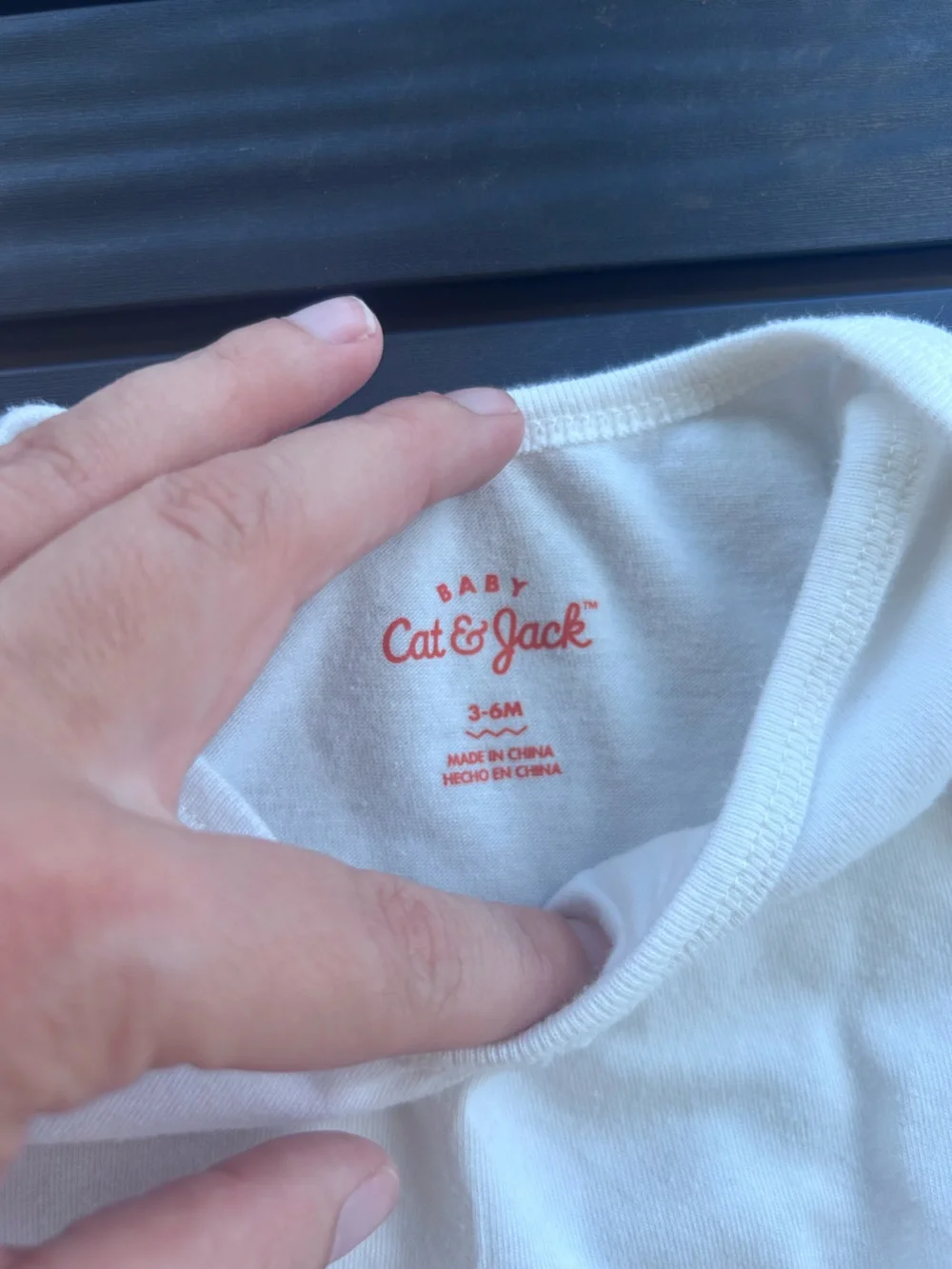 Cat & Jack White Baby Bodysuit
